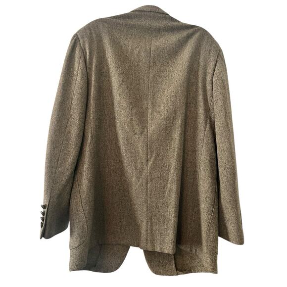 Ermenegildo Zegna Wool Cashmere Jacket •Men 42 S• Sport Coat Olive Green Blazer - Picture 2 of 11